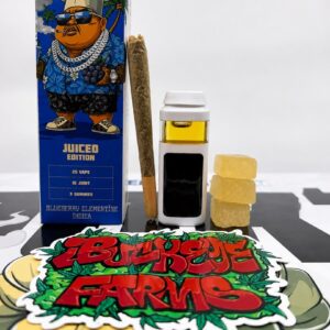 Cook’d Blueberry Clementine Disposable Vape 2g 3 in 1 juice edition